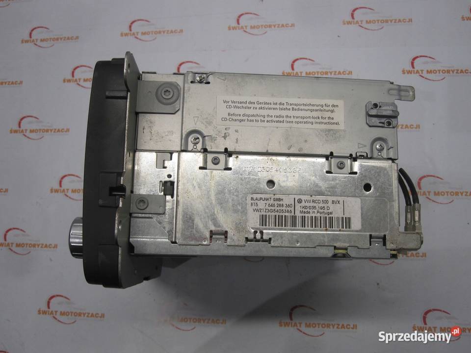 VW EOS 08r radio 1K0035195D osobowe świętokrzyskie Kielce