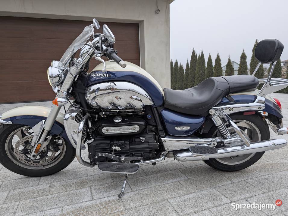 Triumph Rocket 3 poj 2300 motocyklisty nieuszkodzony mazowieckie