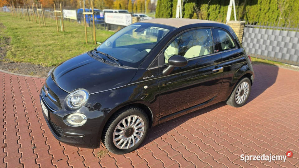 Fiat 500 500 C Cabrio Śliczny Dolcevita 37 Karczew