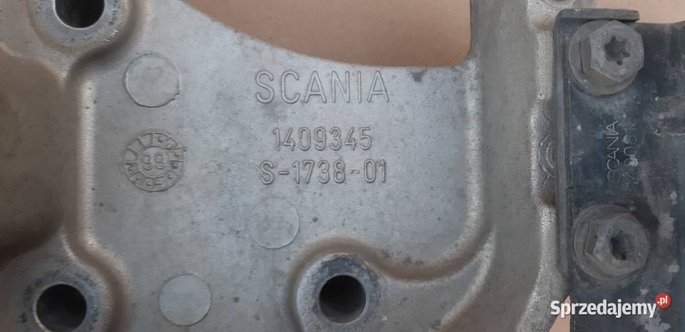 SCANIA 4 MOCOWANIE WYWROTU KABINY LEWE 1409345 ciężarowe lubuskie Trzciel sprzedam