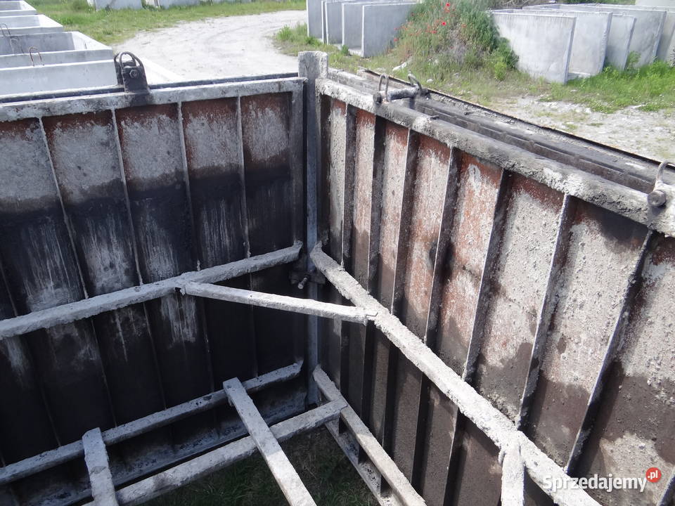 Forma formy metalowa na szambo 16 m3 piwnicę z