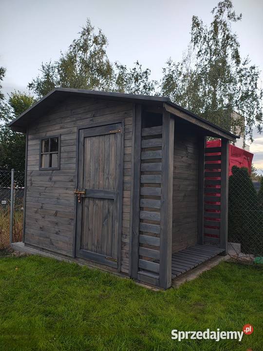 Domek narzędziowy 25 x 2m drewutnia 05 x 2m Dom i Ogród Kalety