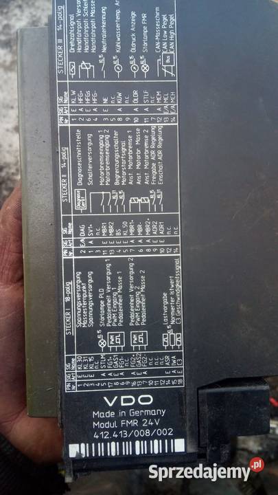 Moduł komputer FMR Mercedes A 0004463702 Rzędowice