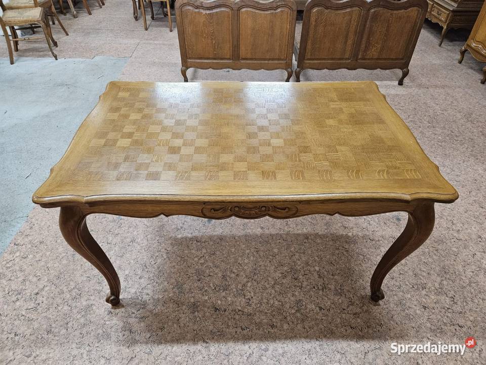 Ładny rozkładany stół ludwikowski Francja Nowy Sącz sprzedam