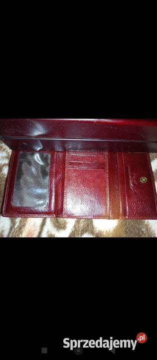 Nowy portfel damski Royal skóra naturalna brąz Biłgoraj