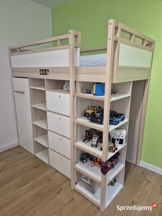 Łóżko dziecka z szafą 205cm Szczecin sprzedam