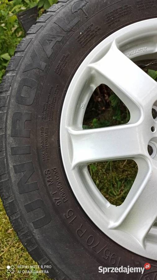 Alufelgi 15 zima 5x1143 Pilawa