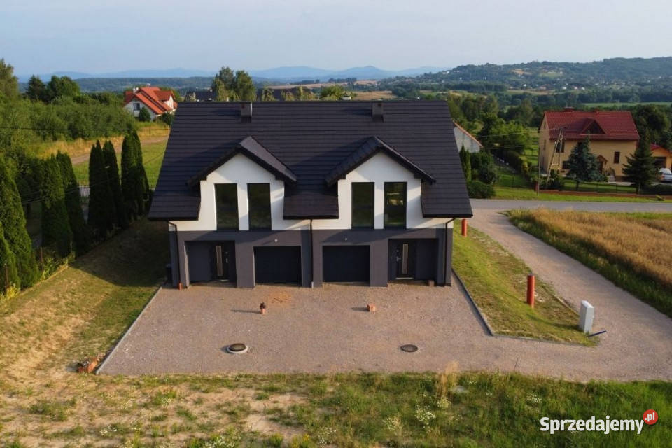 Dom Zabudowa Bliźniacza Bodzanów Gmina Biskupice