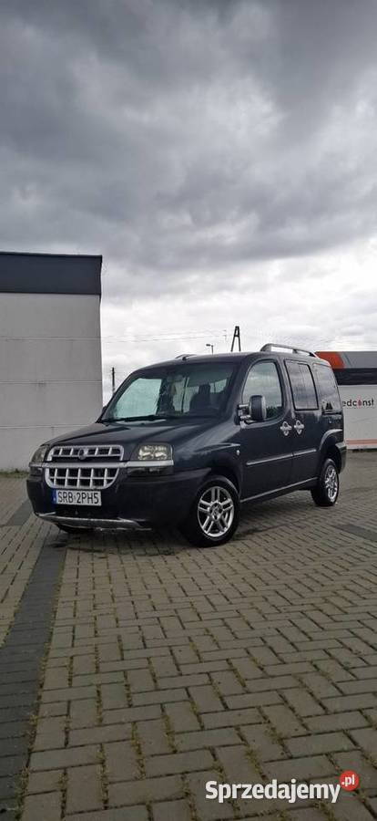 Fiat Doblo 16 b LPG 2003r Okazja benzyna+LPG Rybnik