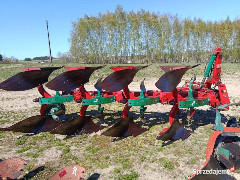 Pług 4 skibowy obrotowy kverneland eg 100 Vario Skrzydłowo