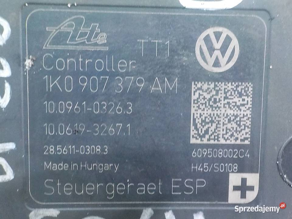 A3 8P LIFT SLINE 14 TFSI 09r HB 3D pompa ABS Suków