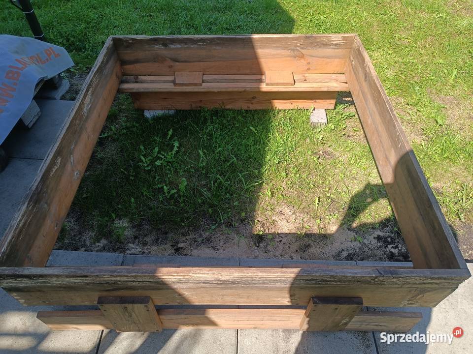 Piaskownica drewniana dzieci Opoczno