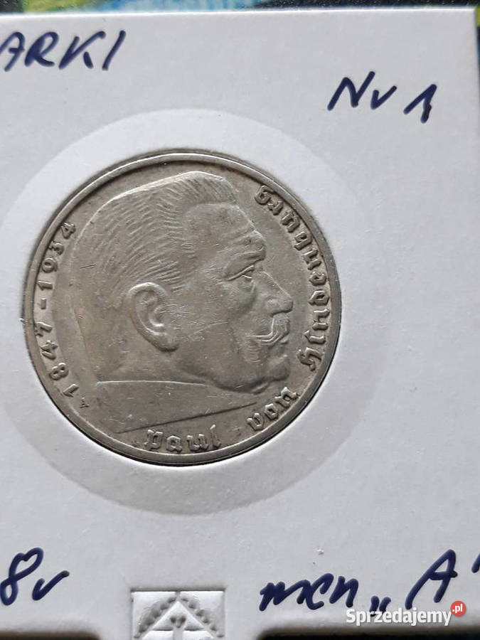 2 Marki Paul von Hindenburg 1938 r men A 1 Konin sprzedam
