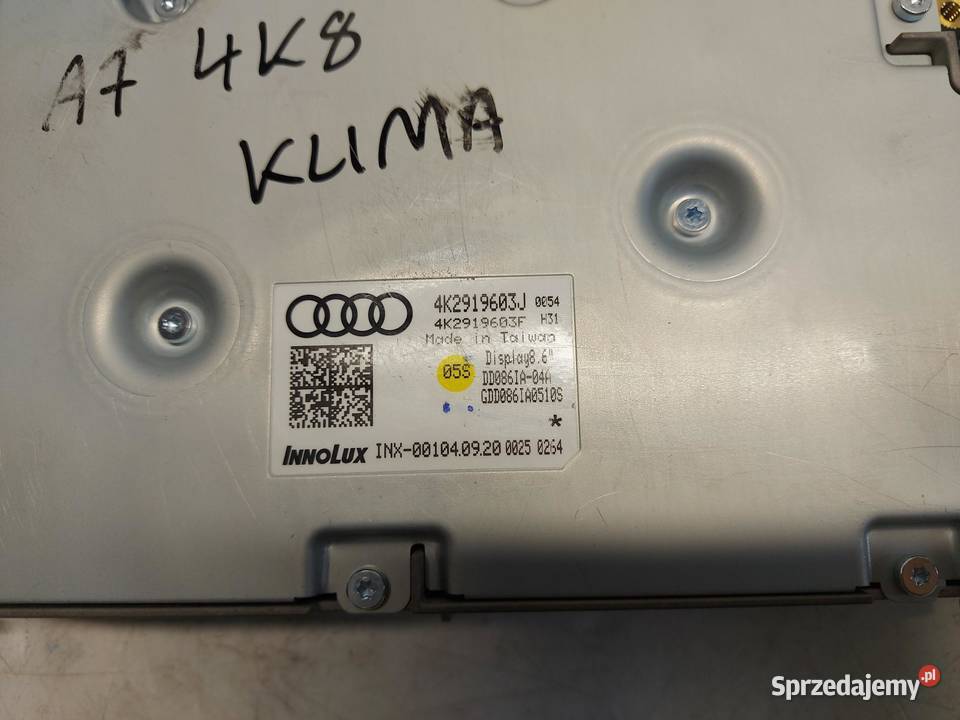 Audi A7 II 4K8 4M0 TFSI NAWIGACJA EKRAN