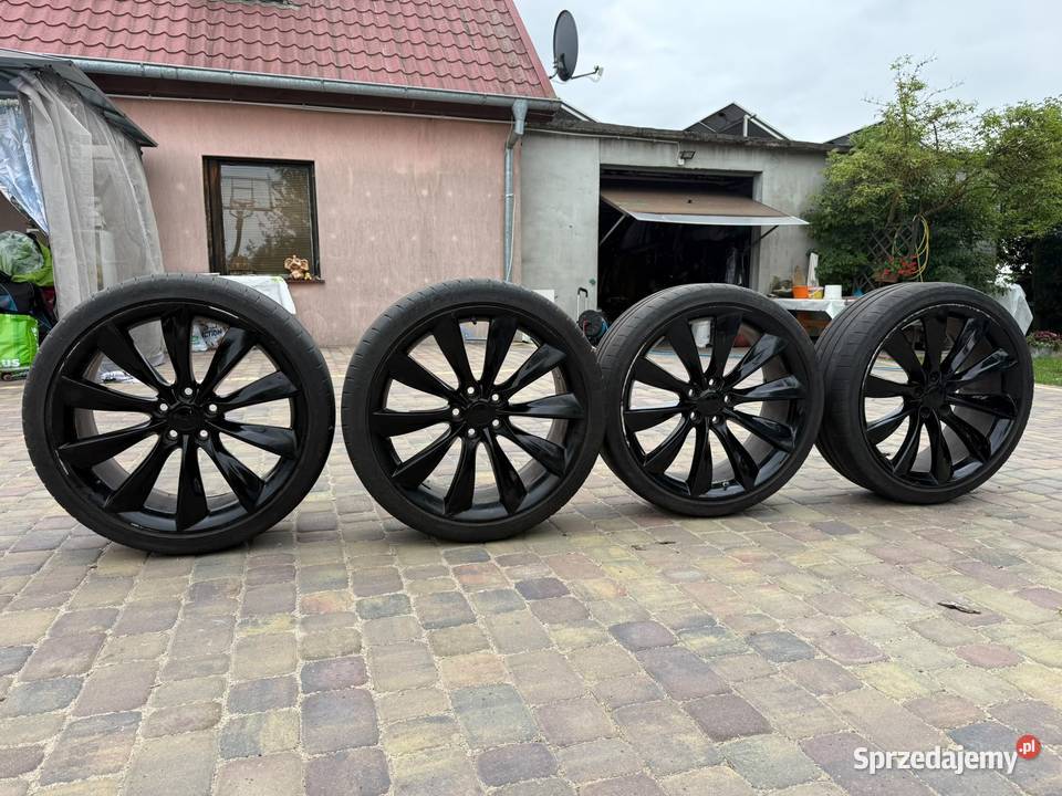 Komplet kół Tesla S 20142020 21 turbine edition Piła