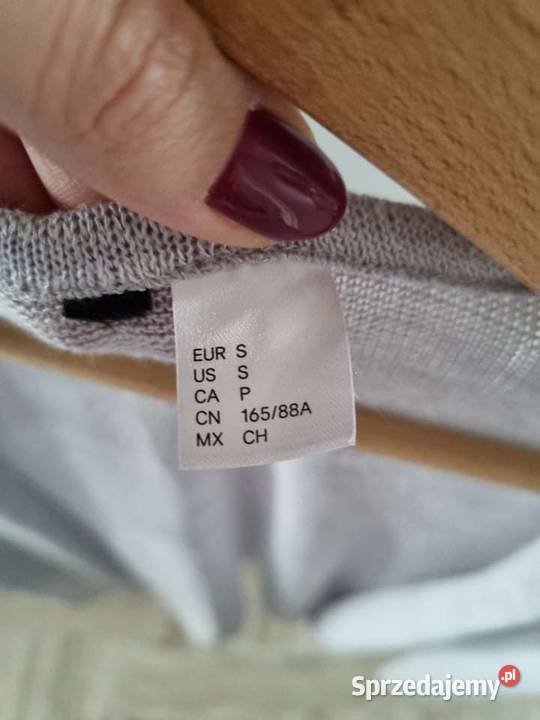 Narzutkasweter HM Rozmiar 36(S) Pozostałe dolnośląskie