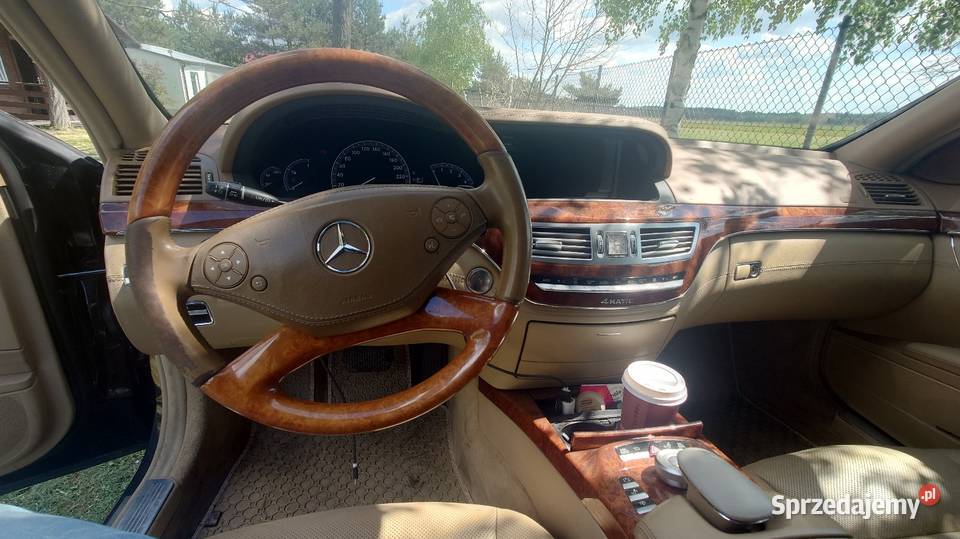 Mercedes W221 S350 BlueTec 4Matic Long podgrzewane fotele Sarnów