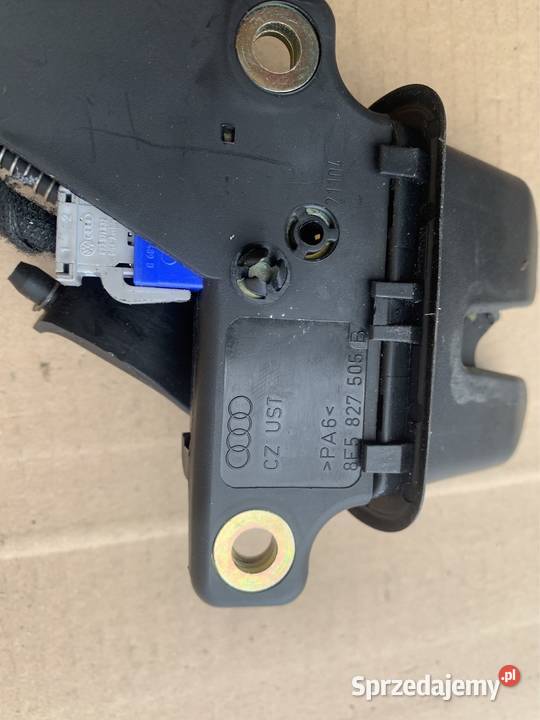 Zamek klapy bagażnika 8E5827505B audi a4 b6 zamki, wkładki, kluczyki Szczecin