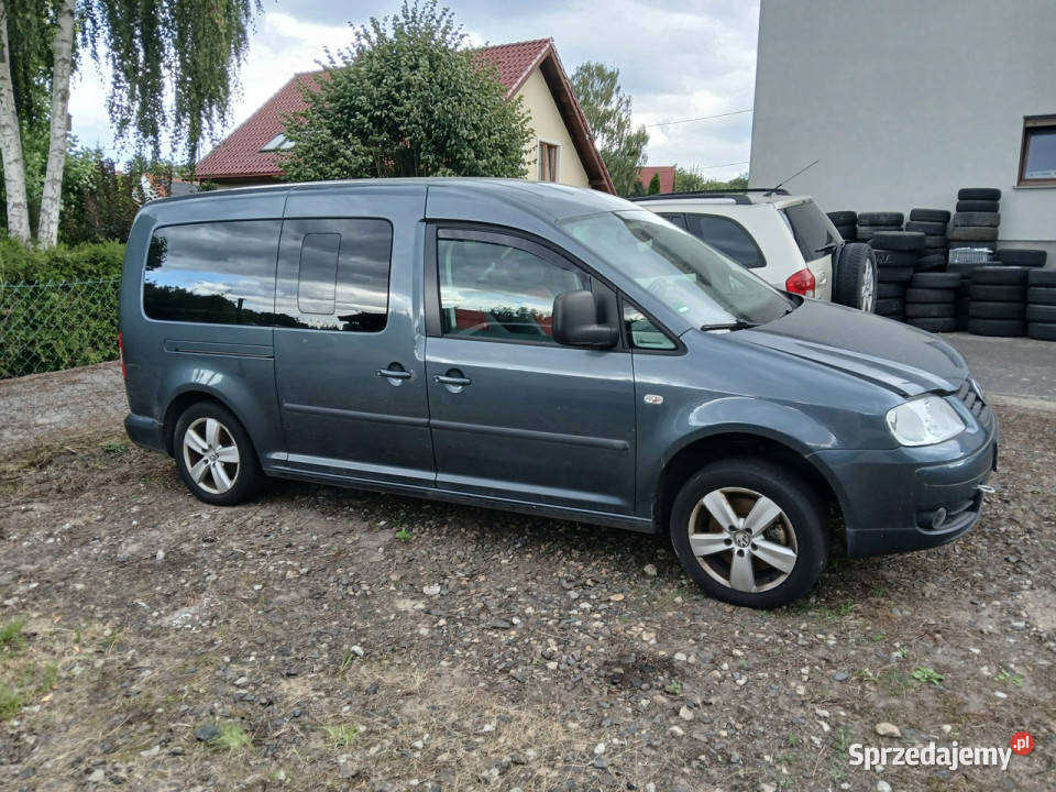 Volkswagen Caddy 20 TDI LONG 7 osób klimatronik immobilizer Gryfino