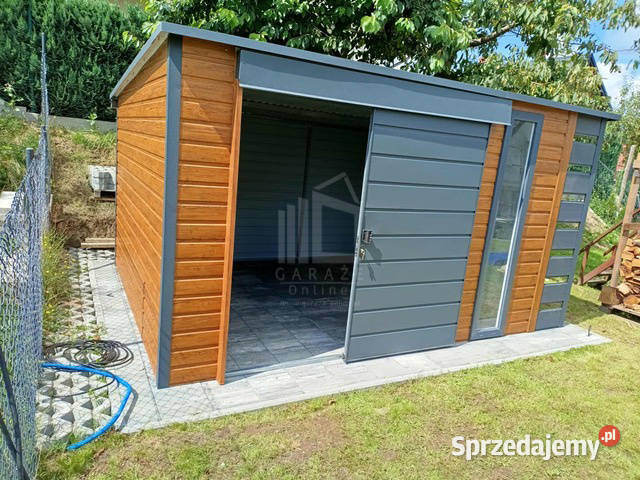 Schowek domek ogrodowy PREMIUM 45x25m wiata 05m Kalisz