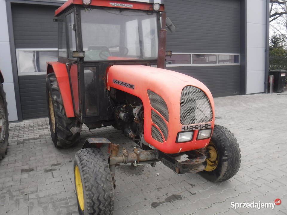 Ursus C360 zarejestrowany wspomaganie