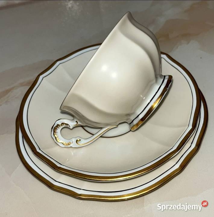Filiżanka z talerzykiem Anna Carina Furstenberg pomorskie Gdańsk sprzedam