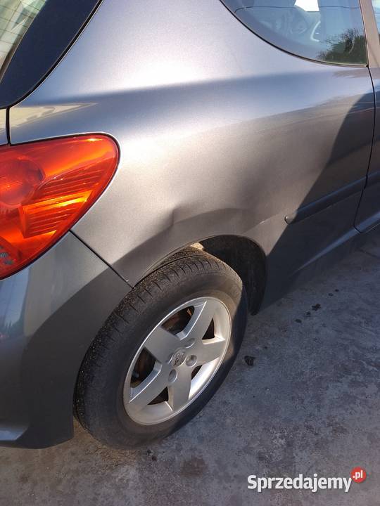 Syndyk sprzeda Peugeot 207 benzyna Konin