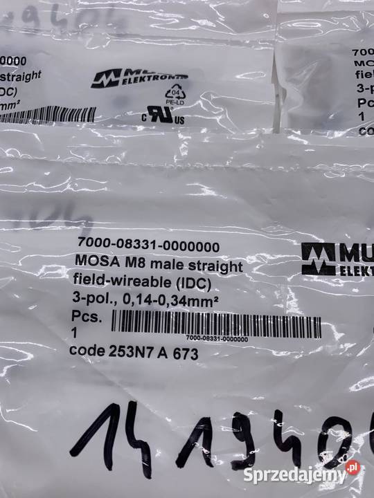 Murrelektronik 700008331 Wtyczka męska M8 Warszawa