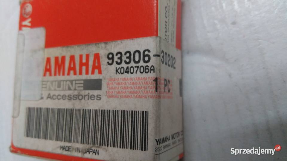 Łożysko ORGINAŁ Yamaha 93306302020 B6004 T XCITY Łożyska silnika Bielsk Podlaski