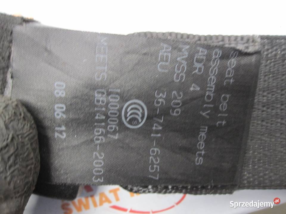 OPEL CORSA D LIFT 14 B 12r pas bezpieczeństwa osobowe Kielce