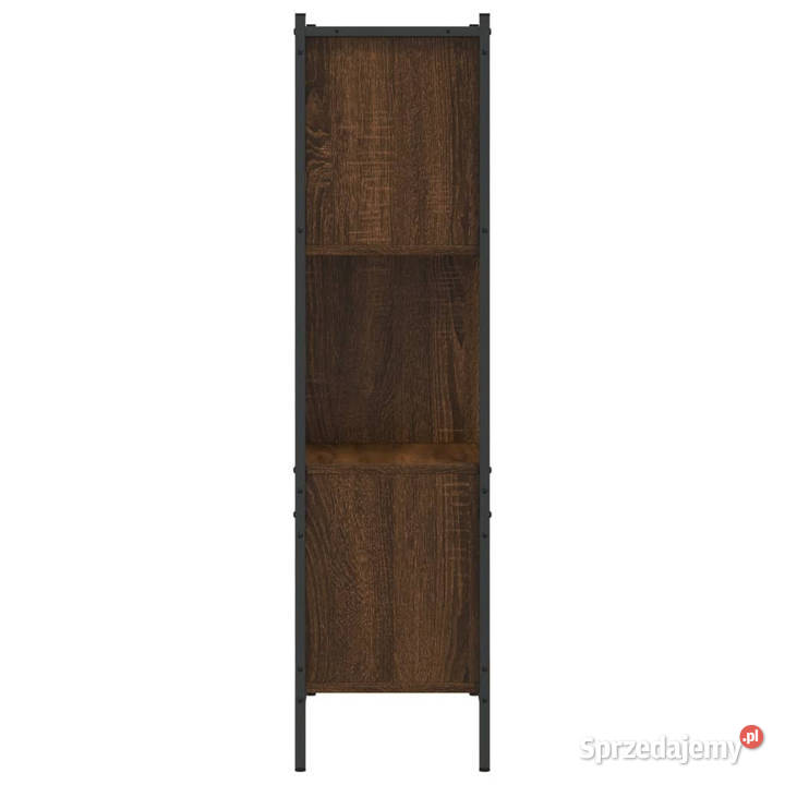 Regał brązowy dąb 72x28x109 materiał Regały Warszawa