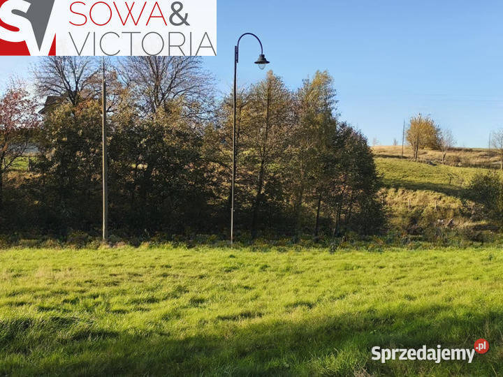 Widokowa działka budowlana wszystkie media Boguszów-Gorce