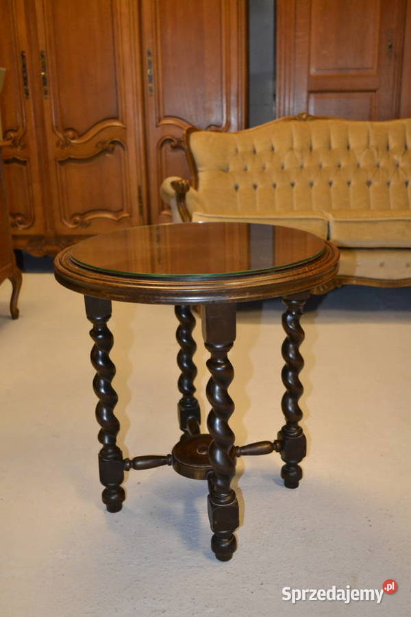 stolik kawowy ciemny dąb Będzin