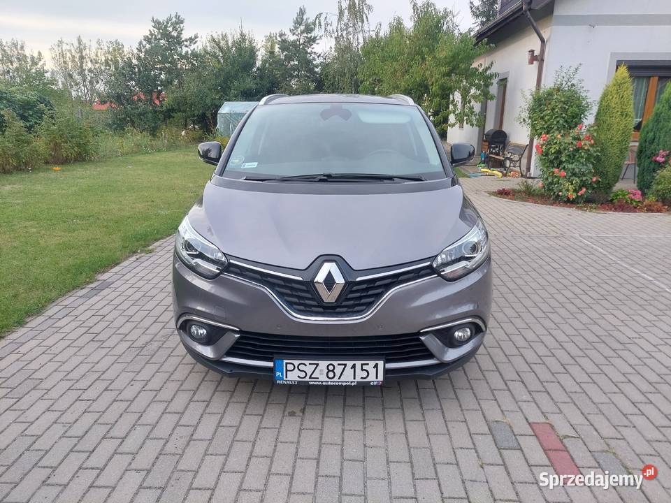 Renault Grand Scenic IV 15DCI 2018R LED aluminiowe felgi wielkopolskie Wronki