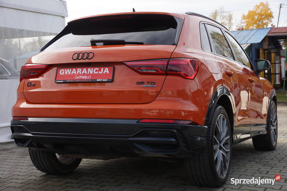 Audi Q3 20 TDI CR 4x4 SLine Navi Virtual Kamera wspomaganie kierownicy małopolskie Nowy Sącz