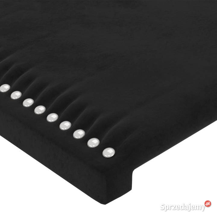 Zagłówek do łóżka z LED czarny 90x5x118128 mazowieckie Warszawa sprzedam