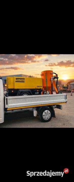 Atlas copco Nowa piaskarka zestaw Dostawa Nowogard
