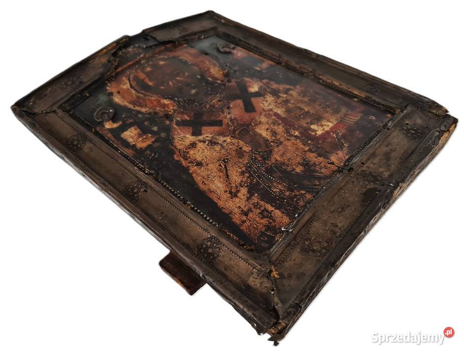 Ikona Święty Mikołaj z Miry Cudotwórca 0158 mazowieckie Warszawa