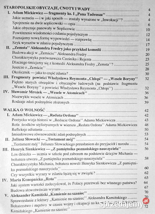 Język polski Zeszyt ćwiczeń kl 7 cz 2 Halina Chełm