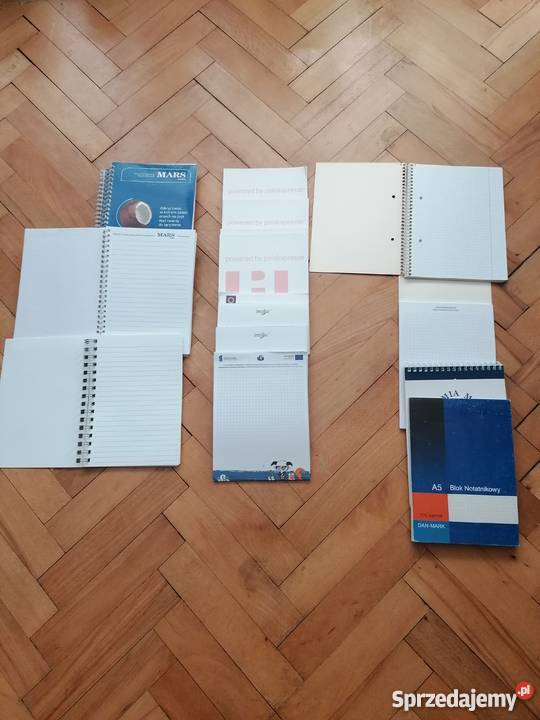 Zeszyty czyste Gdańsk sprzedam