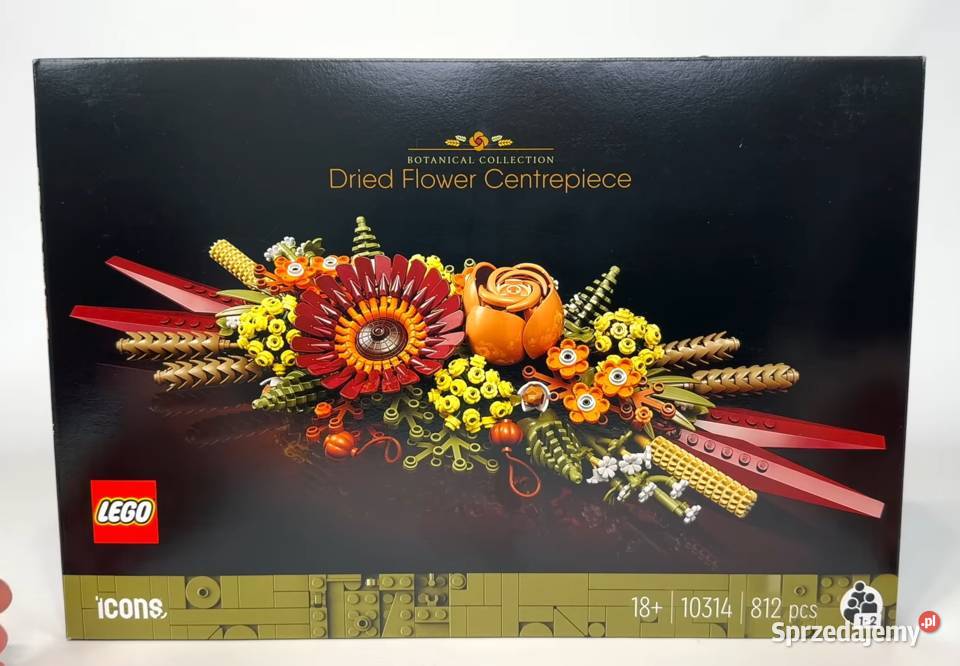 LEGO Icons 10314 Stroik z suszonych kwiatów