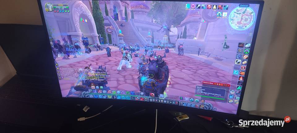 Monitor MSI Zakrzywiony gaming 25" i większe Komputery i Akcesoria Łomża