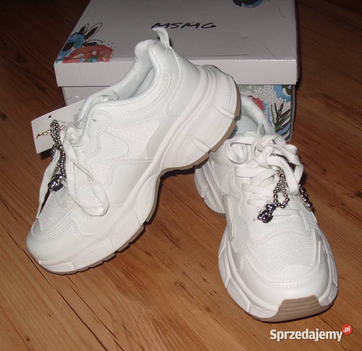 Adidasy Sneakersy ozdoby Miś kokardka siateczka Rawicz