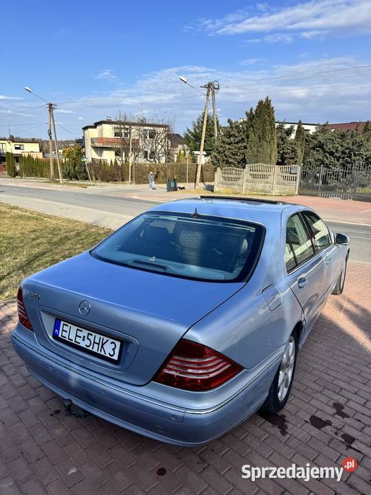 Mercedes S W222 LPG automat zadbana Rok produkcji 1999 łódzkie