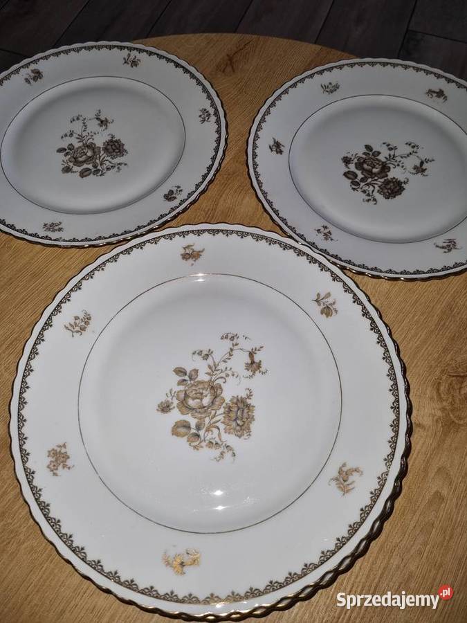 Talerze Porcelana Limoges Wola Podłężna