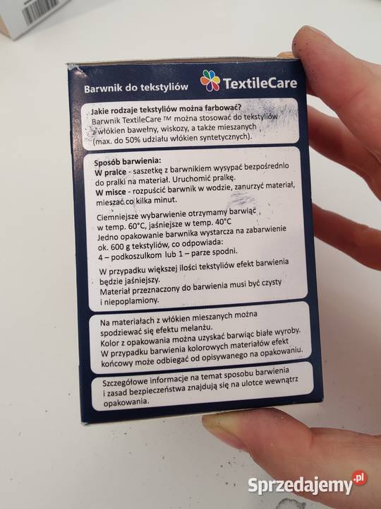 Barwnik do tkanin jeans Gorzów Wielkopolski