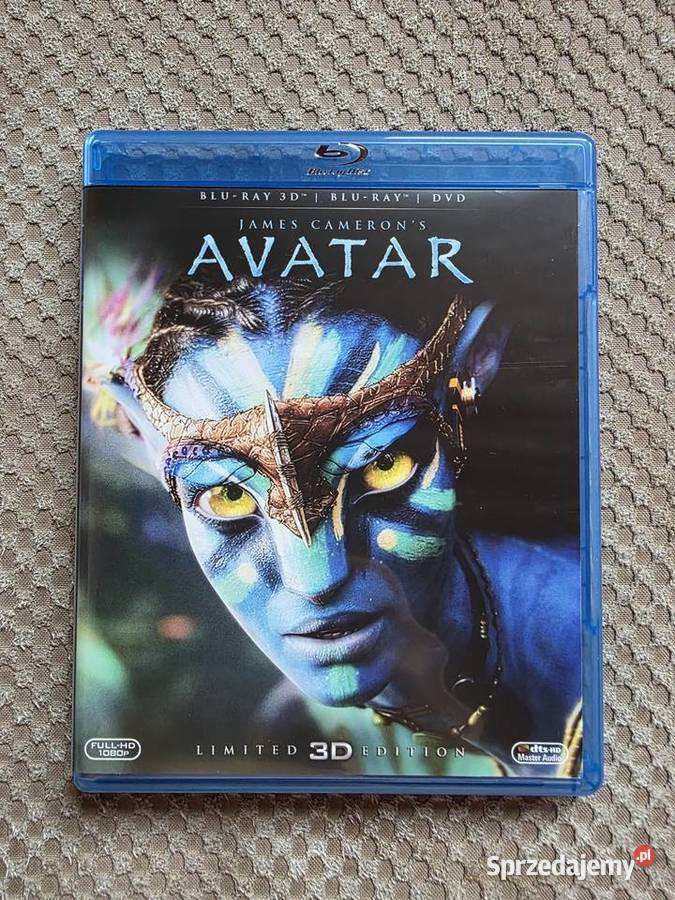 bluray 3D bluray DVD AVATAR limited edition s-f Kraków