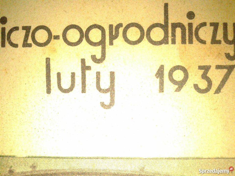 Rocznik zszywka miesiecznika PLON 1937r Bielsko-Biała