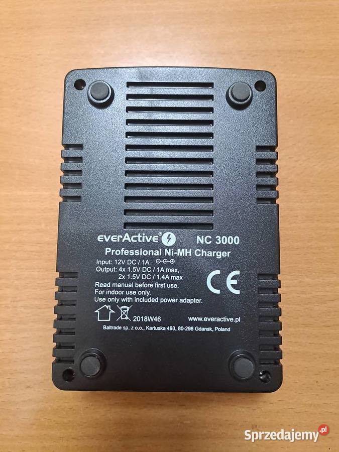 Ładowarka everactive NC3000 pomiar rezystancji Łódź sprzedam