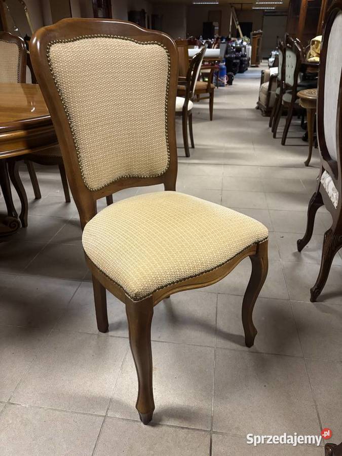 Włoski Stylowy Zestaw Stół 10 Krzeseł Meble sprzedam